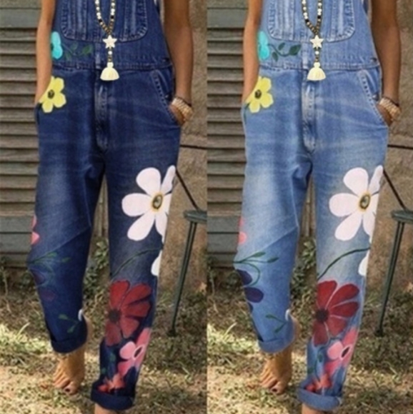 Denim Overalls - Picture 6 of 8